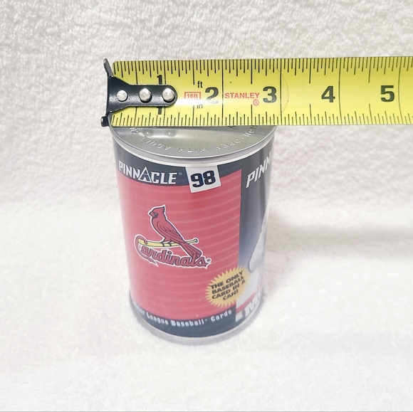 New Mark McGwire Cardinals 1998 Pinnacle Baseball Cards In A Can - New Sealed - Picture 8 of 8